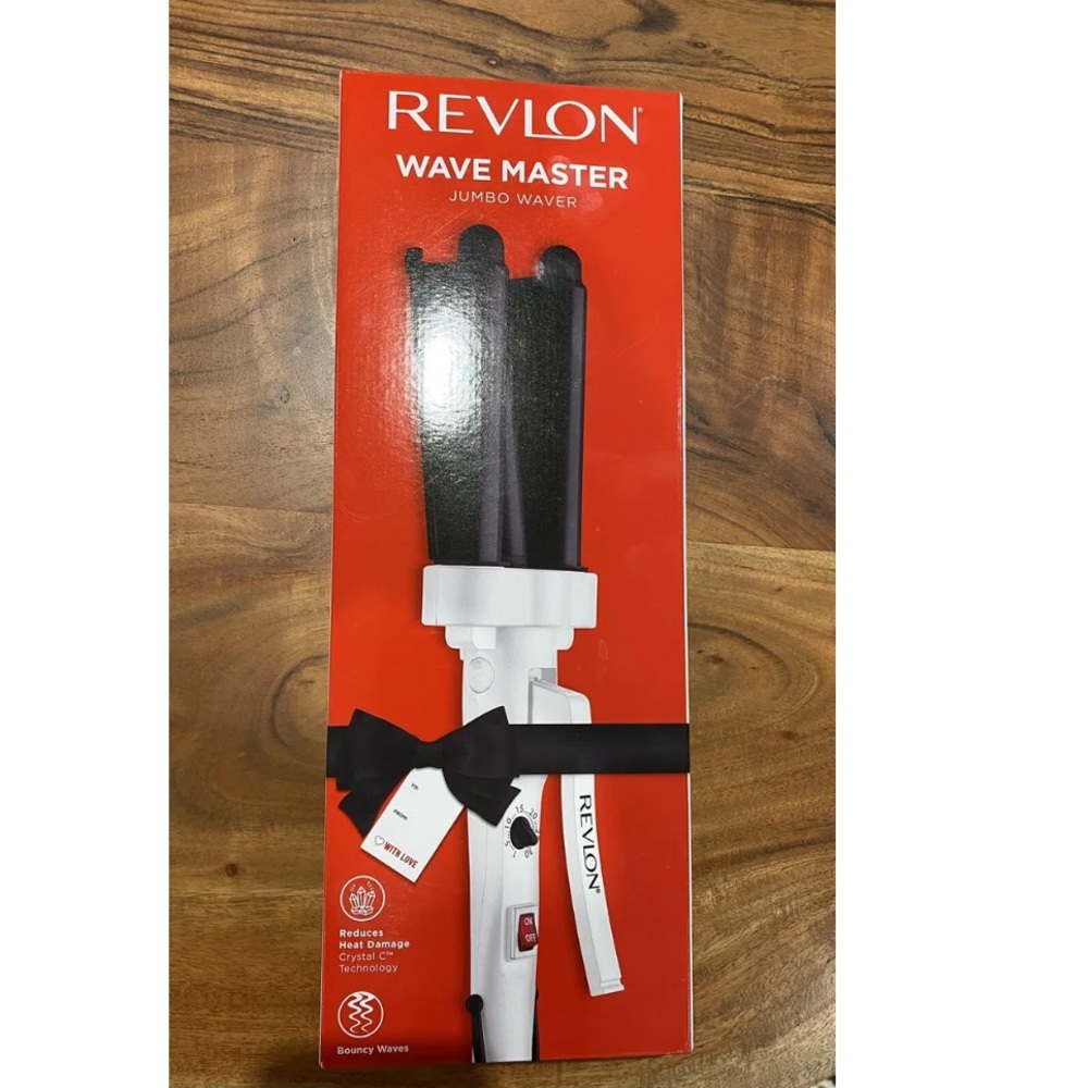 Revlon Hair Styler Wave Master 3 Barrel Jumbo Waver Curler, NWT